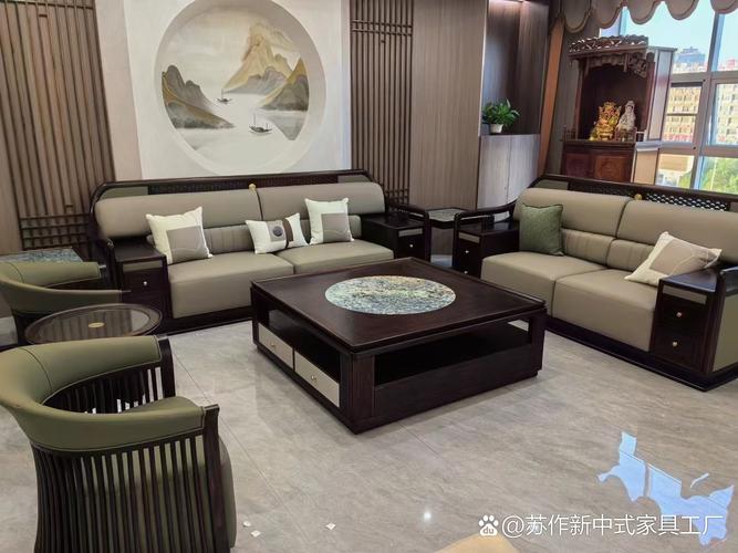 新中式別墅會所家具定制 蘇州源頭工廠，匠心鑄就高端室內外裝飾